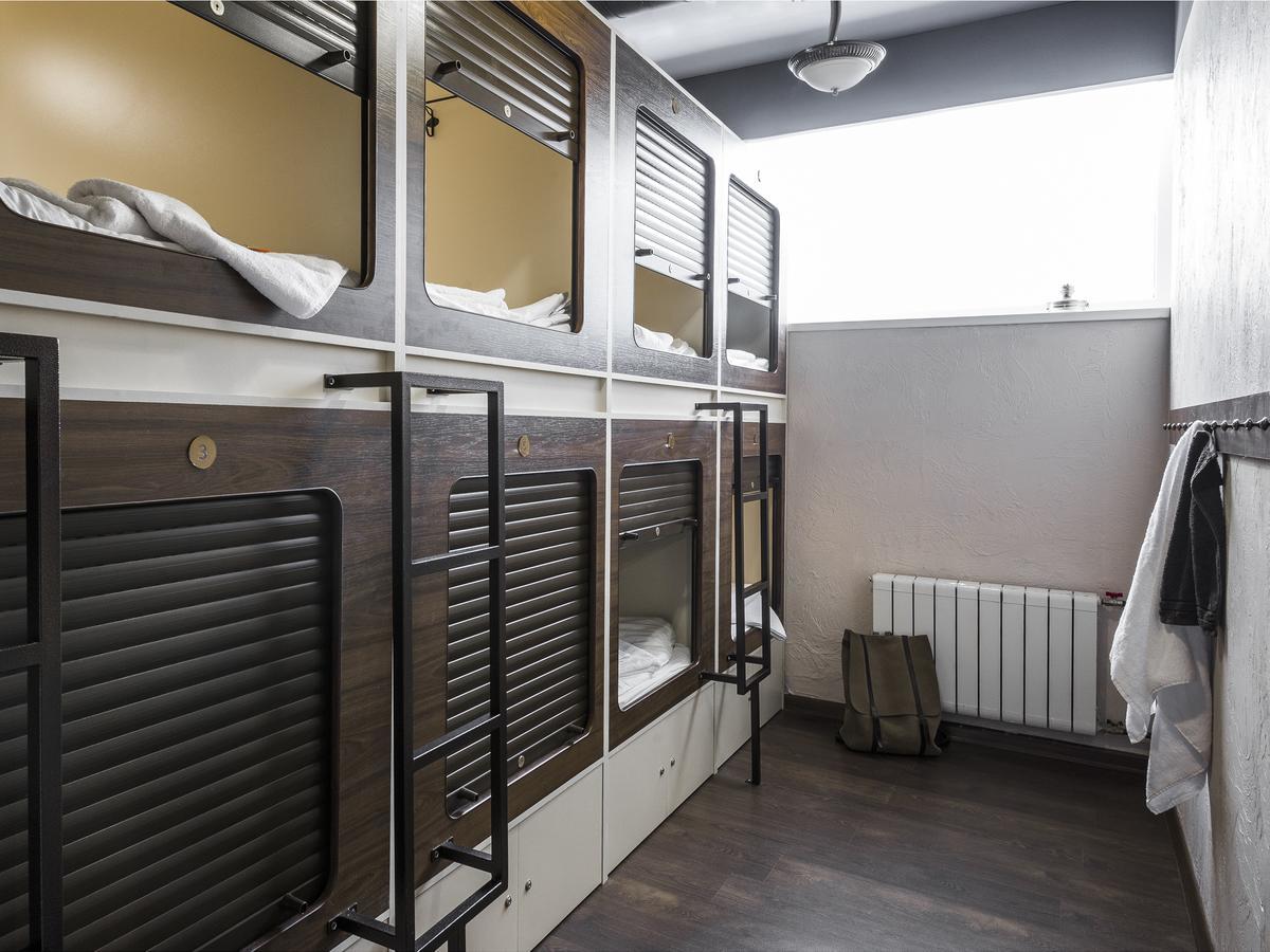 Capsule Hotel Interqube Tretyakovskaya Moscovo Exterior foto